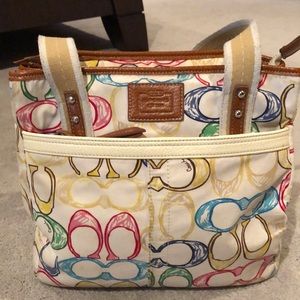 Coach colorful purse
